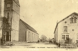 Le Girmont - Val-d'Ajol - Place de l'Eglise et Route de Rupt